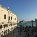 Venice Piazza San Marco overlooking the Grand Canal