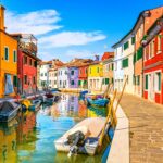 colourful house near canals