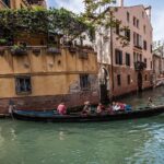 people riding gondola